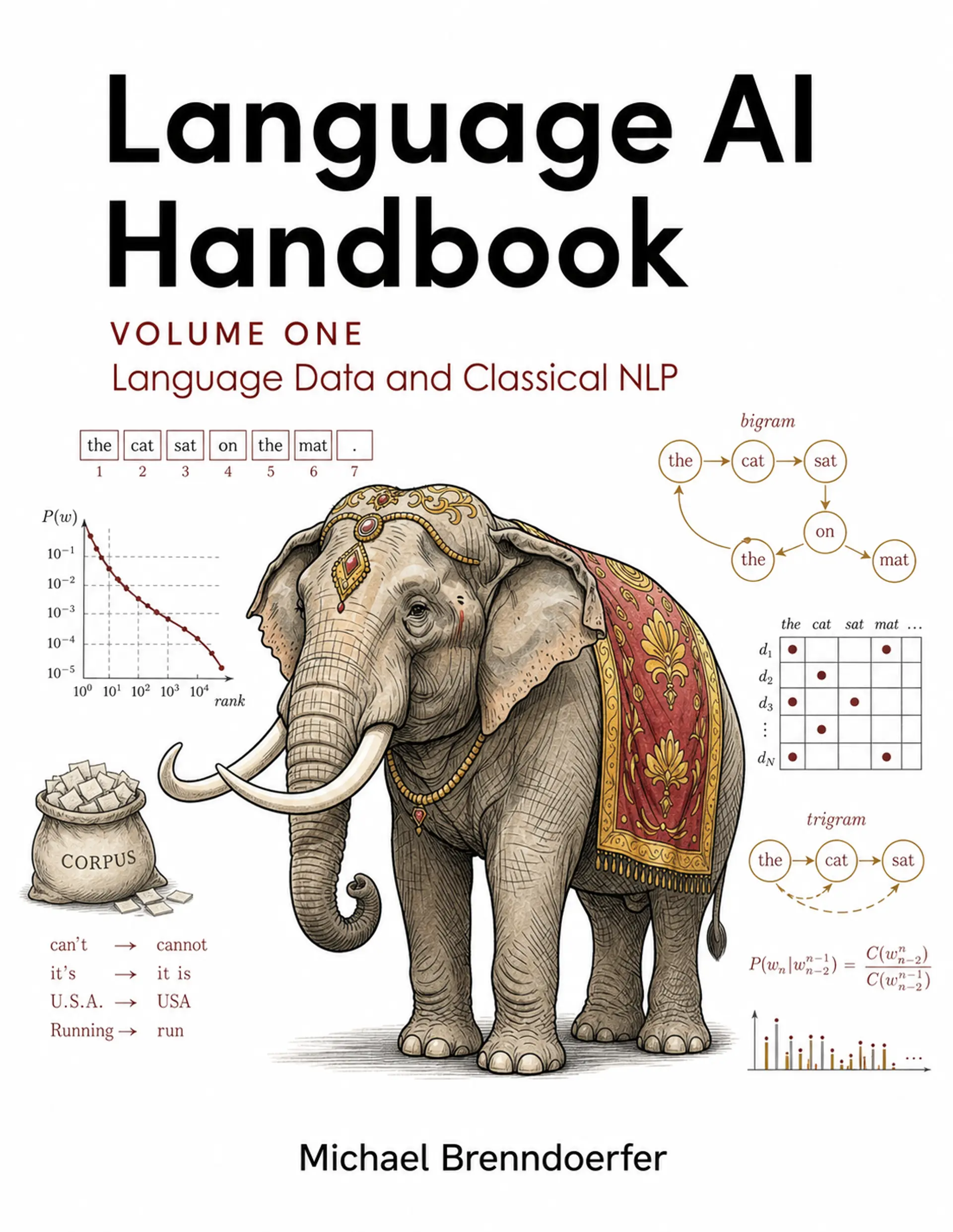 Language AI Handbook, Volume 1: Language Data and Classical NLP cover