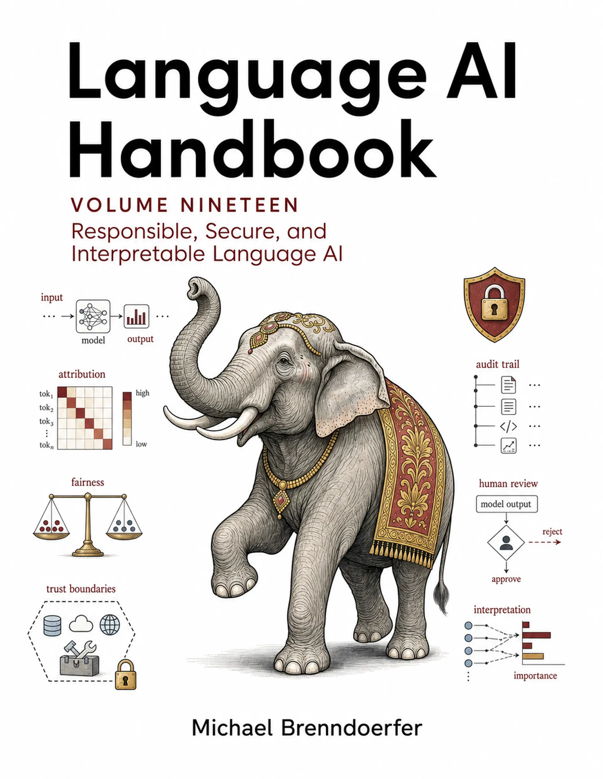 Language AI Handbook, Volume 19: Responsible, Secure, and Interpretable Language AI cover