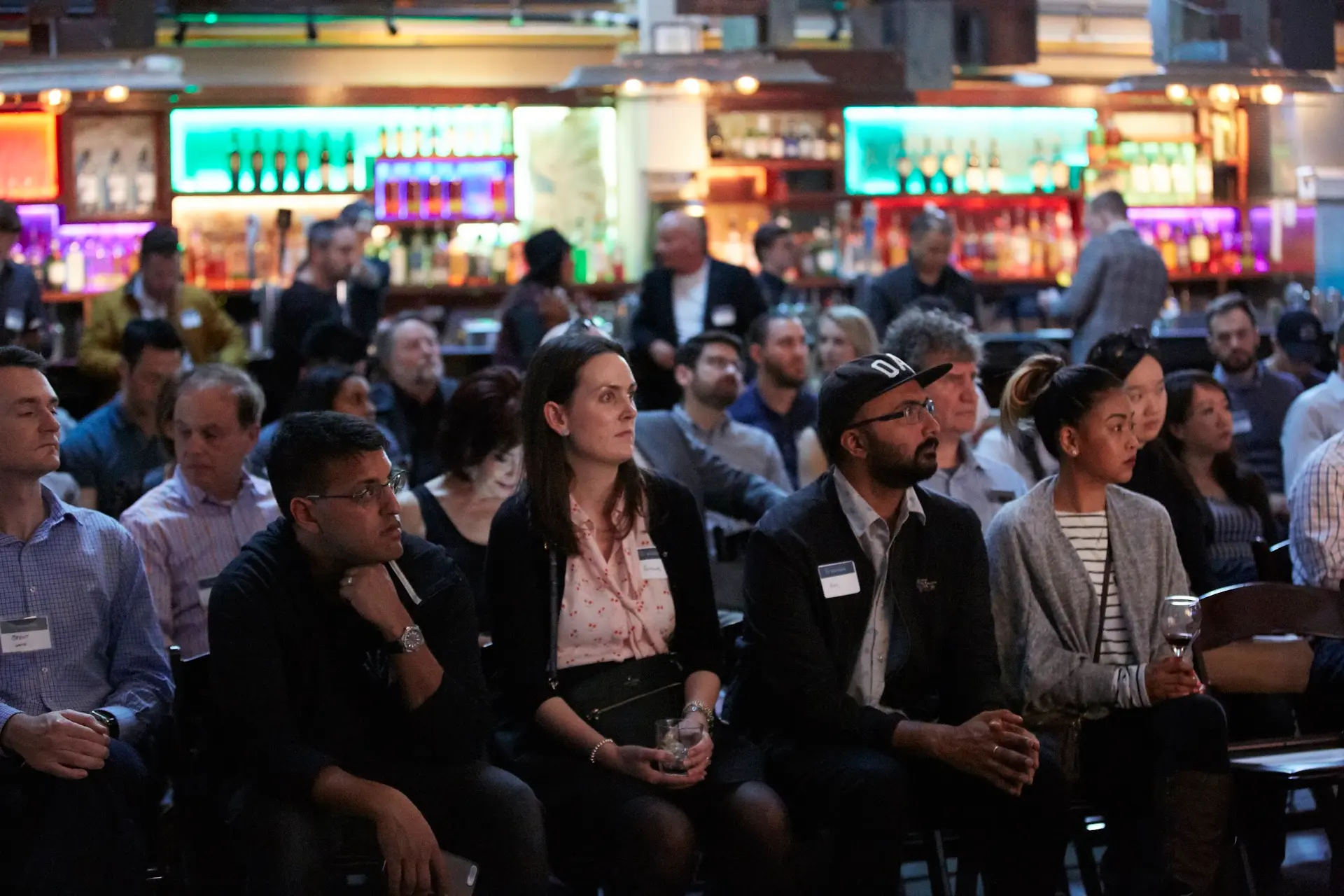Audience at Frontier Innovation Awards