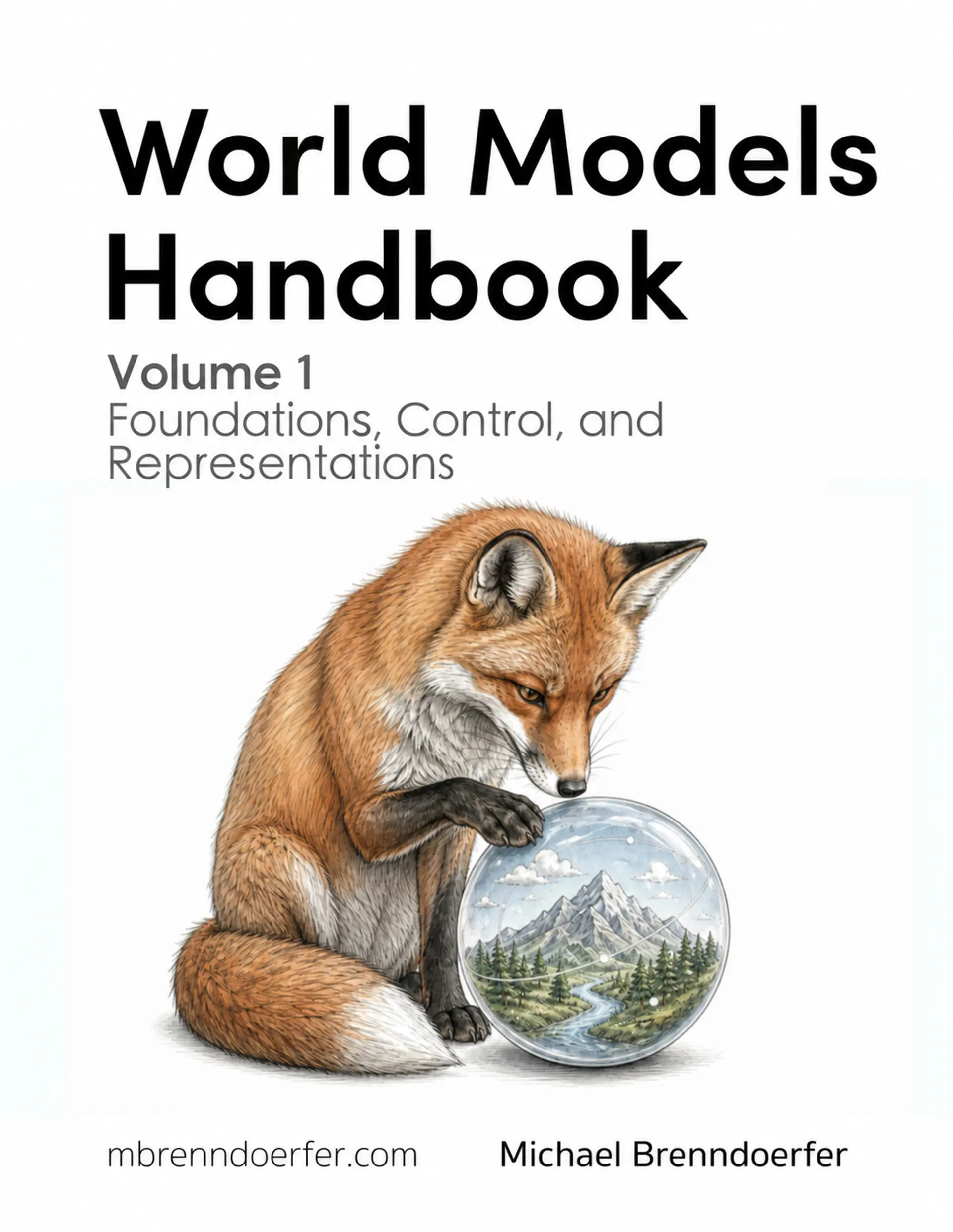 World Models Handbook, Volume 1: Foundations, Control, and Representations cover