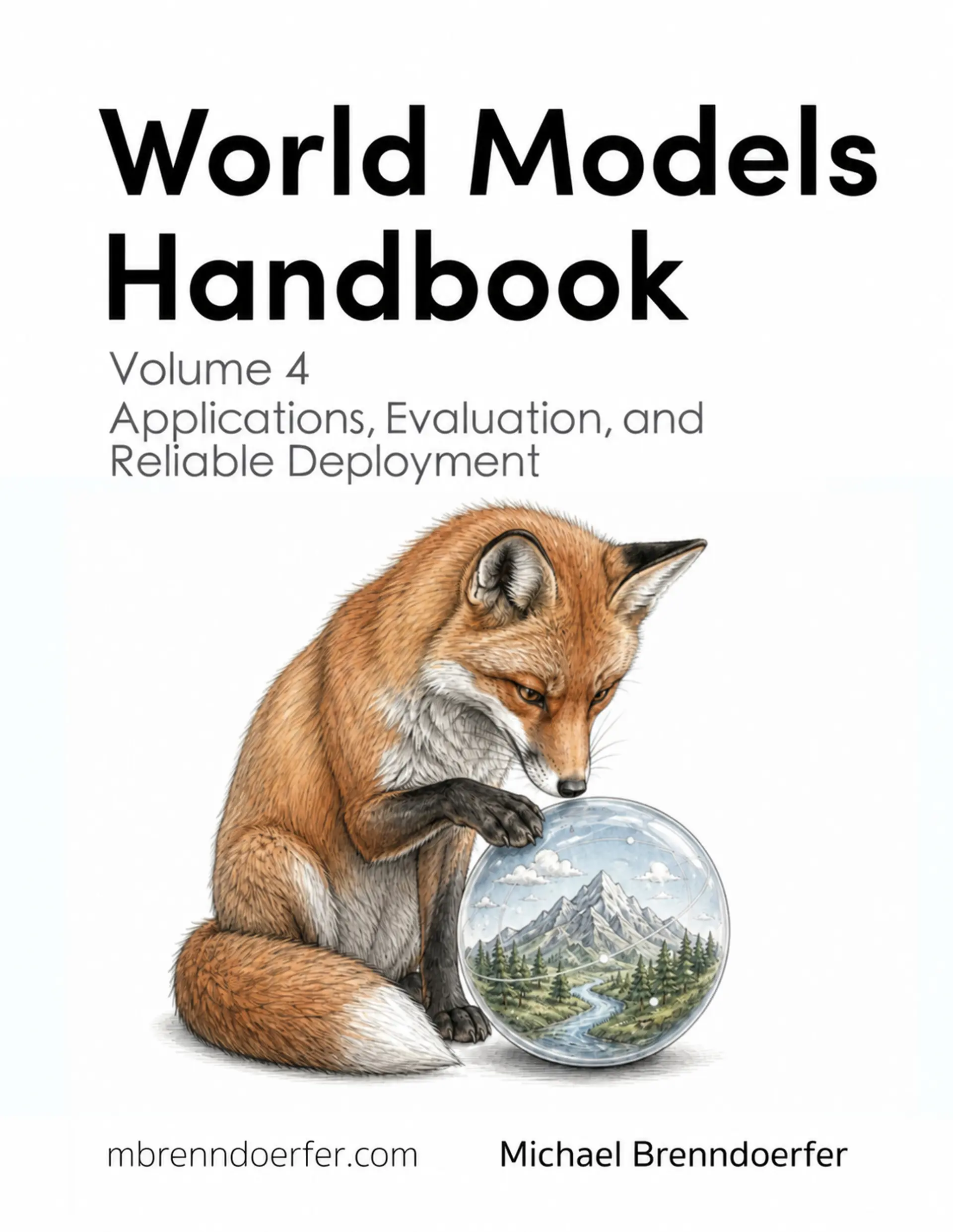 World Models Handbook, Volume 4: Applications, Evaluation, and Reliable Deployment cover