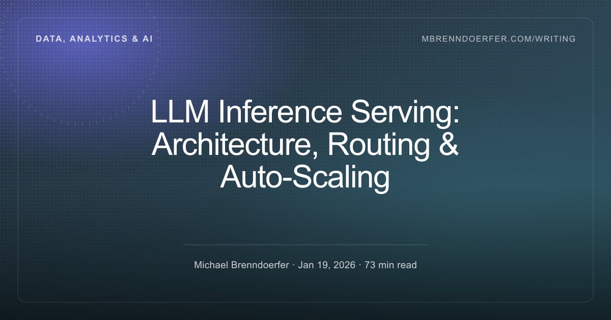 Word Document Optimisation Inference Server Architecture — LLM Inference Serving: Architecture ...